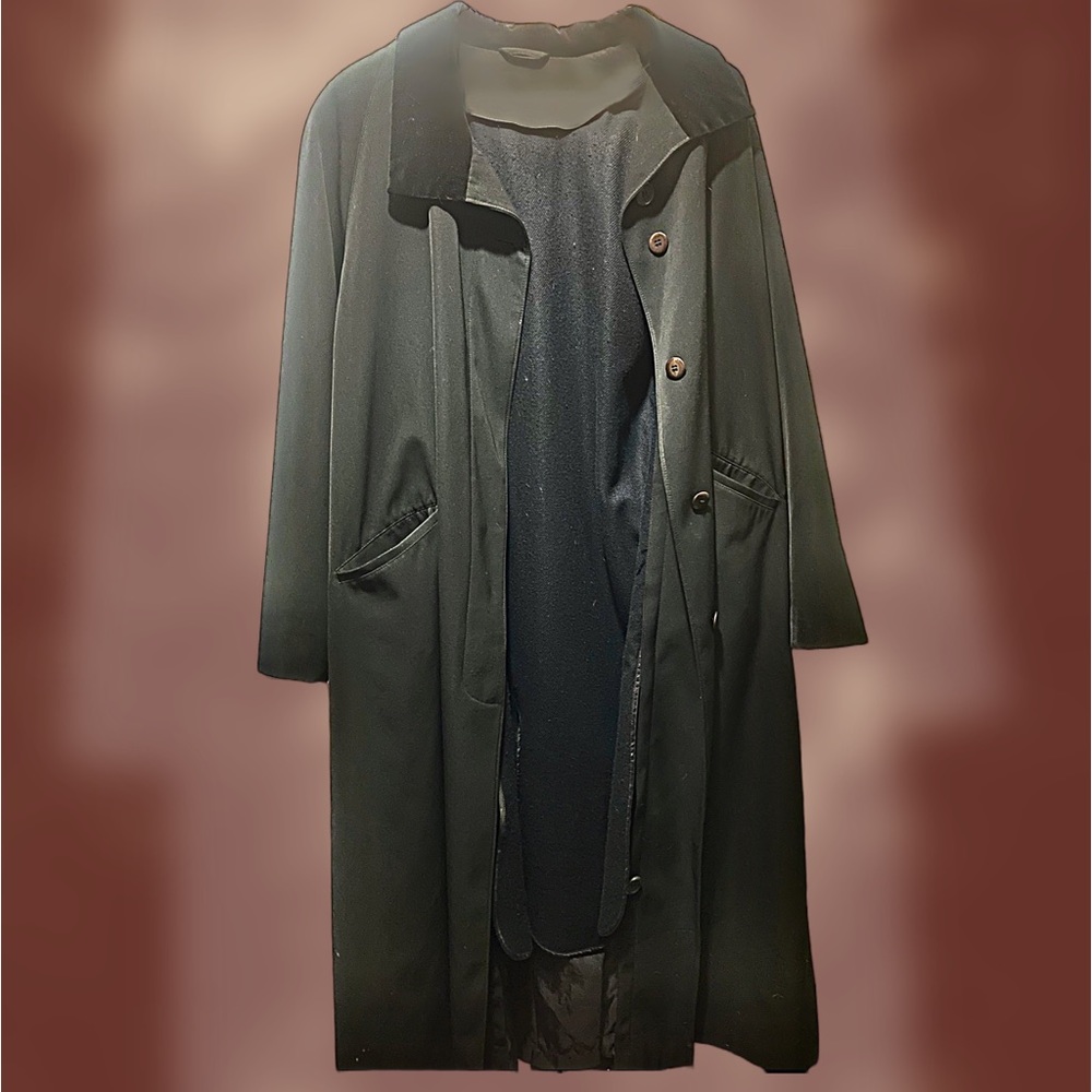 Woman’s large heavy duty trench coat by Gallery